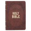 Image of Chestnut Brown Faux Leather Compact King James Version Bible