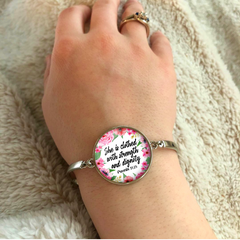 She is Clothed Fashion Bracelet