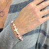 Image of My Sister In Christ Natural Stone Bracelet
