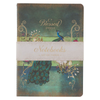 Image of Blessed Peacock Large Notebook Set - Jeremiah 17:7