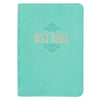 Image of Robin’s-egg Blue Faux Leather Large Print Compact King James Version Bible