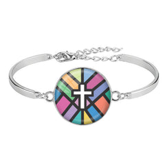 Cathedral Cross Bracelet  (Ships around 12-18-24)