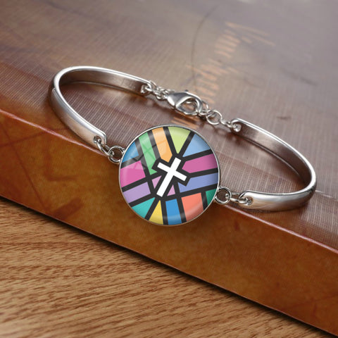 Cathedral Cross Bracelet