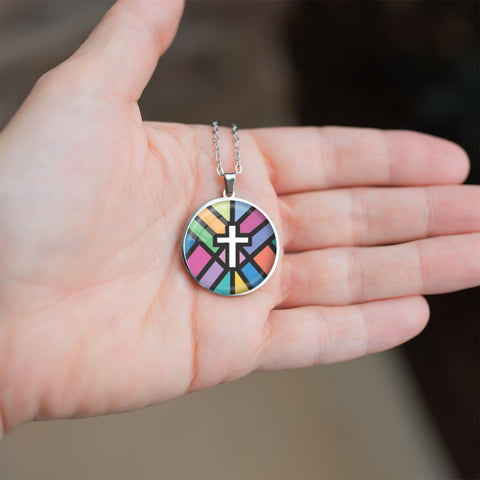 Cathedral Cross Necklace