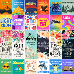 24 Faith Sticker Bundle