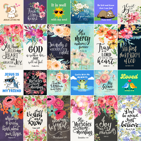 24 Faith Sticker Bundle