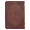 Image of Chestnut Brown Faux Leather Compact King James Version Bible