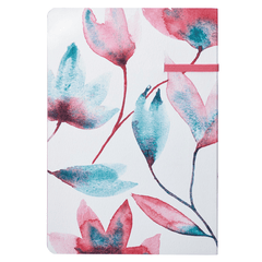 Shine Your Light Pink Petals Flexcover Journal With Elastic Closure