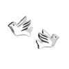 Image of 925 Sterling Silver Petite Dove Earrings