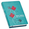 Image of Turquoise Faux Leather Compact King James Version Bible