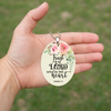 Image of Oval Trust in The Lord Rearview Mirror Ornament