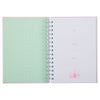 Image of Thank You Mom Pink and White Daisy Spiral Journal - 1 Thessalonians 5:16-18