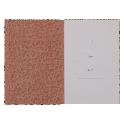 The Plans Fall Leaf Quarter-bound Journal - Jeremiah 29:11