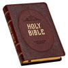 Image of Chestnut Brown Faux Leather Compact King James Version Bible