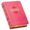 Image of Pink Faux Leather Large Print Compact King James Version Bible