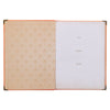 Image of Orange Grace Butterfly Hardcover Journal - Ephesians 2:8