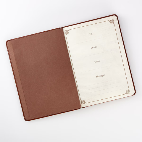 The Lord's Prayer LuxLeather Prayer Journal - Matthew 6: 9-13