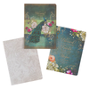 Image of Blessed Peacock Large Notebook Set - Jeremiah 17:7