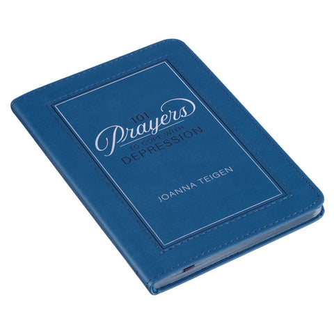 101 Prayers to Cope with Depression Faux Leather