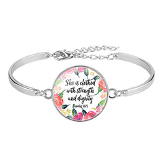 She is Clothed Fashion Bracelet