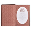 Image of Chestnut Brown Faux Leather Compact King James Version Bible