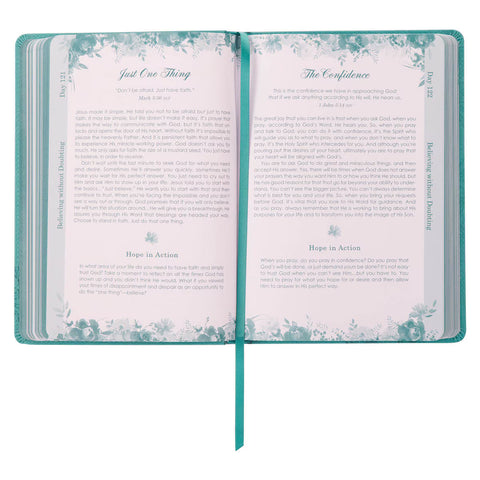 Devotional Living a Hope-Filled Life Faux Leather