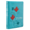 Image of Turquoise Faux Leather Compact King James Version Bible