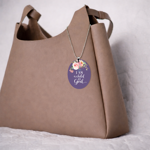 Oval Child of God Rearview Mirror Ornament