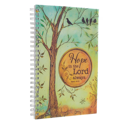 Hope in the Lord Wirebound Notebook - Isaiah 40:31