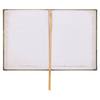 Image of Blessed Blue Peacock Hardcover Journal - Jeremiah 7:7