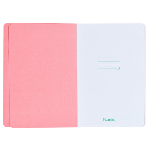 Shine Your Light Pink Petals Flexcover Journal With Elastic Closure