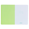 Image of Courage Dear Heart Citrus Leaves Flexcover Journal with Elastic Closure