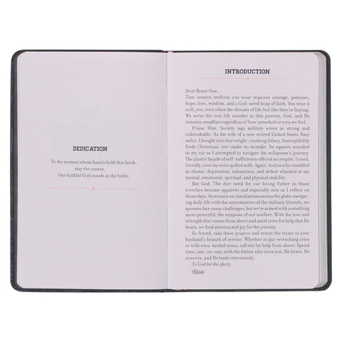 Gift Book 101 Prayers for Military Wives Faux Leather