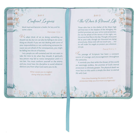 Devotional The Lord Is My Shepherd Faux Leather