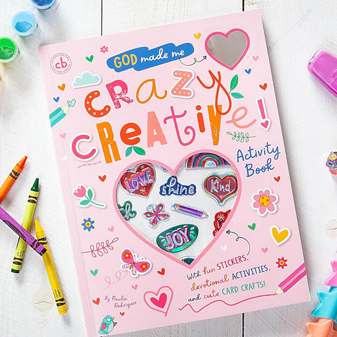 God Made Me Crazy Creative (Activity Book)