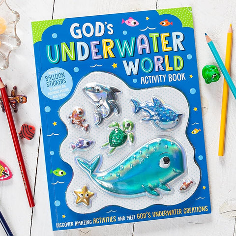 God’s Underwater World Activity Book