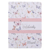 Image of Blessed Pink Butterfly 3-Piece Large Notebook Set - John 1:16