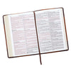 Image of Two-tone Brown Faux Leather Large Print Thinline King James Version Bible
