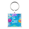 Image of Be Still (Square) Key Chain (Ships around 12-18-24)