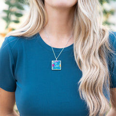 Be Still (Square) Necklace