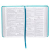 Image of Turquoise Faux Leather Compact King James Version Bible