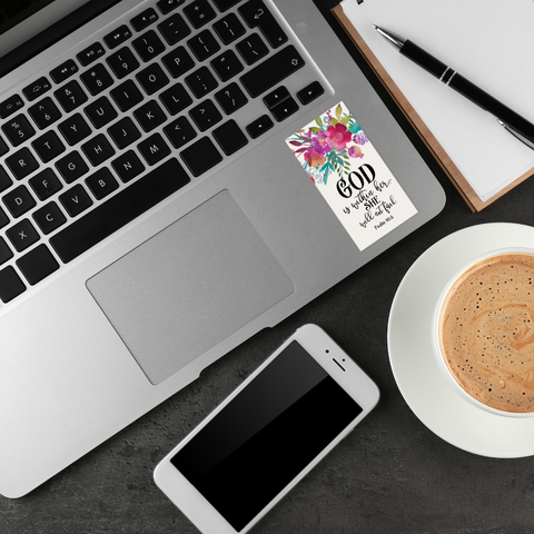 Faith-Filled Scripture Stickers 6-Pack (1.5" × 3")