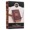 Image of Chestnut Brown Faux Leather Compact King James Version Bible