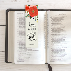 Bookmarks (10 Pack) A Child Of God