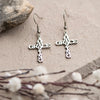 Image of Amazing Grace Cross Earrings