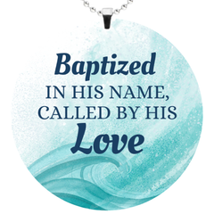 Baptized Love Rearview Mirror Ornament