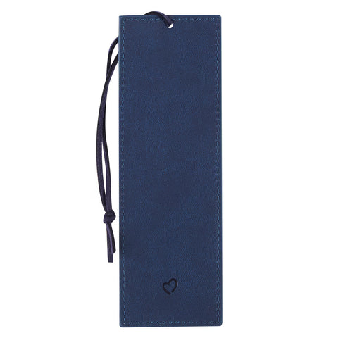 You Got This Blue Faux Leather Bookmark