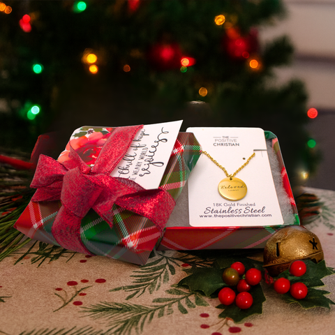 (Gift-wrapped) Beloved 1 John 4:11 Necklace - Gold