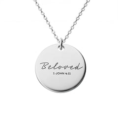 Beloved 1 John 4:11 Necklace