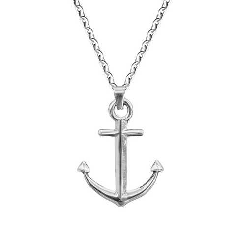 Anchor of Hope Necklace: Hebrews 6:19 (Ships 3-29-24)